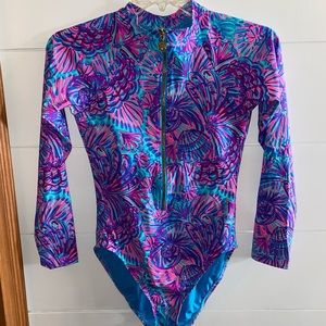 Lilly Pulitzer swimsuit rashguard